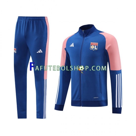 Olympique Lyon Azul Fato de Treino 2023-2024