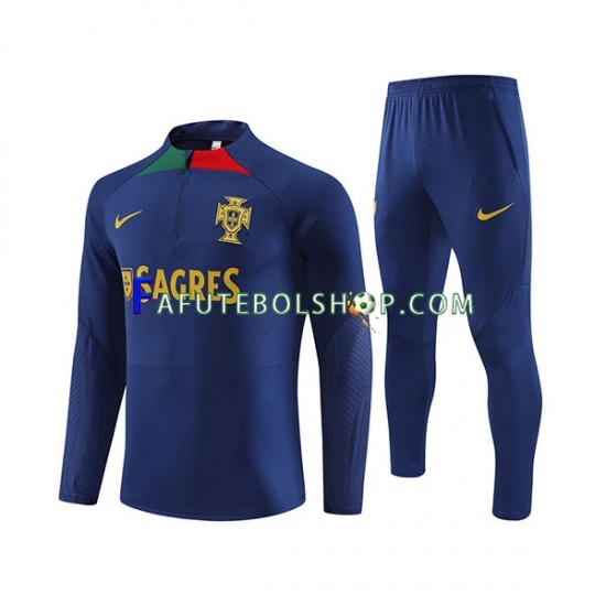 Portugal Azul Sweat de Treino Conjunto 2023-2024