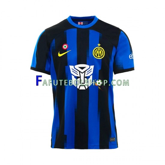 Camisa 1 AC Milan Transformers 2023-2024 manga curta ,Masculino