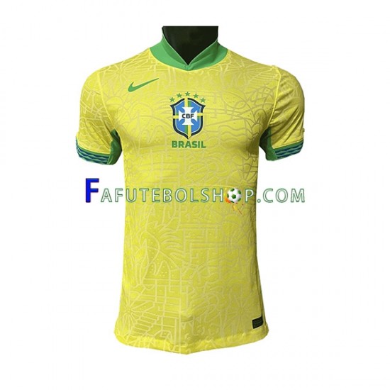 Camisa 1 Brasil 2023-2024 manga curta ,Masculino