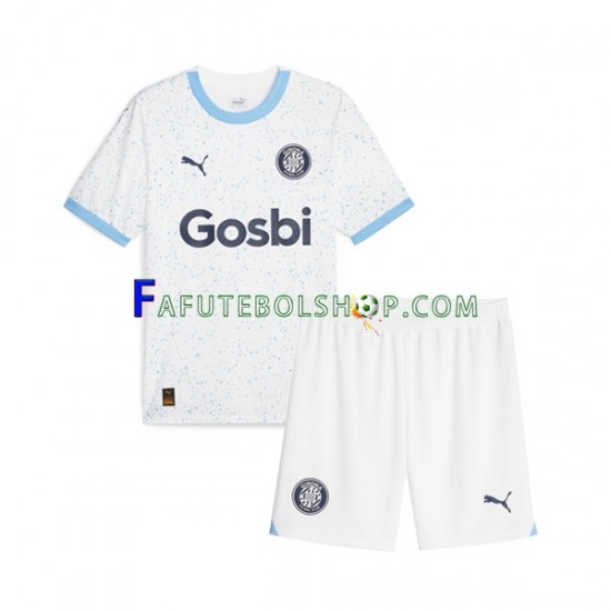 Camisa 2 Girona 2023-2024 manga curta ,infantil