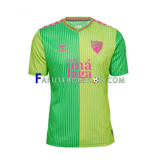 Camisa 3 Malaga CF 2023-2024 manga curta ,Masculino