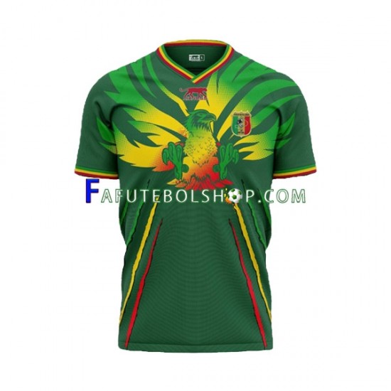 Camisa 2 Mali 2024 manga curta ,Masculino