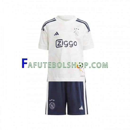 Camisa 2 AFC Ajax 2023-2024 manga curta ,infantil