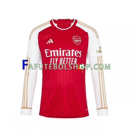 Camisa 1 Arsenal 2023-2024 manga longa ,Masculino