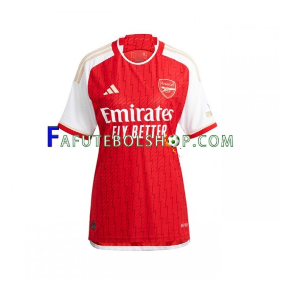 Camisa 1 Arsenal 2023-2024 manga curta ,Feminino