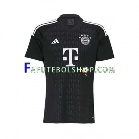 Camisa Goleiro 1 Bayern de Munique 2023-2024 manga curta ,Masculino