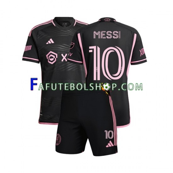 Camisa 2 Inter Miami Lionel Messi 10 2023 manga curta ,infantil