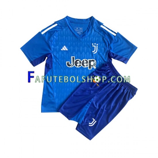 Camisa Goleiro 1 Juventus 2023-2024 manga curta ,infantil