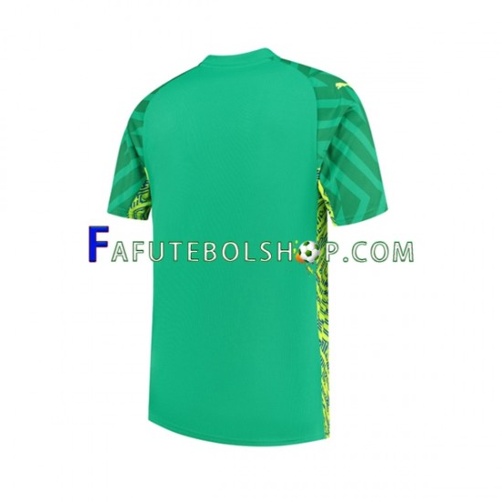 Camisa Goleiro 1 Manchester City 2023-2024 manga curta ,Masculino