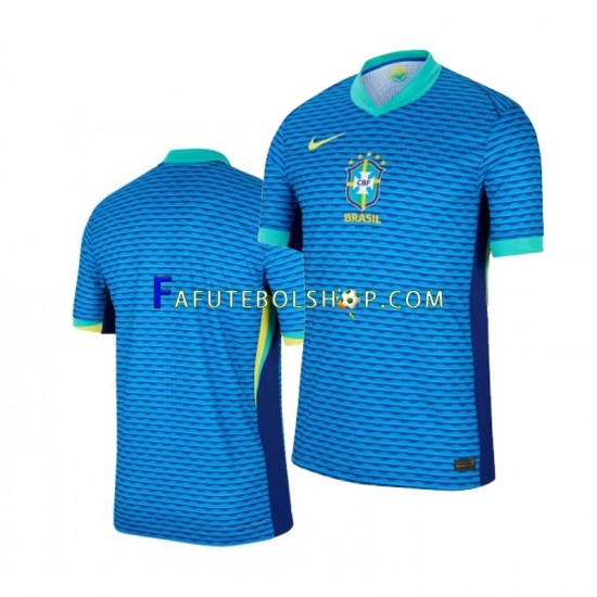 Camisa 2 Brasil Copa America 2024 manga curta ,Masculino