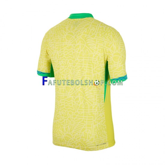 Camisa 1 Brasil Copa America 2024 manga curta ,Masculino