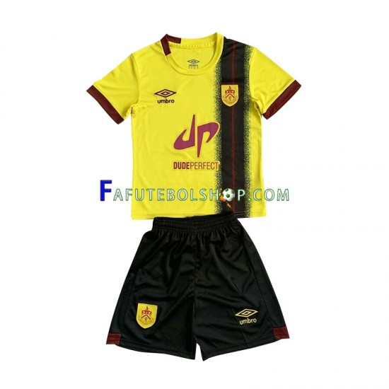 Camisa 2 Burnley 2023-2024 manga curta ,infantil