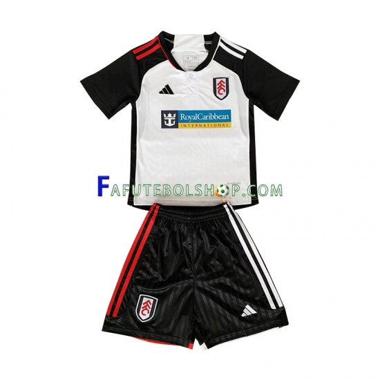 Camisa 1 Fulham 2023-2024 manga curta ,infantil