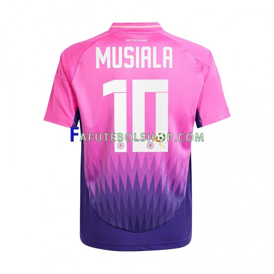 Camisa 2 Alemanha Jamal Musiala 10 Euro 2024 manga curta ,Masculino