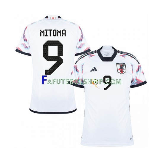 Camisa 2 Japão MITOMA 9 Copa Do Mundo 2022 manga curta ,Masculino