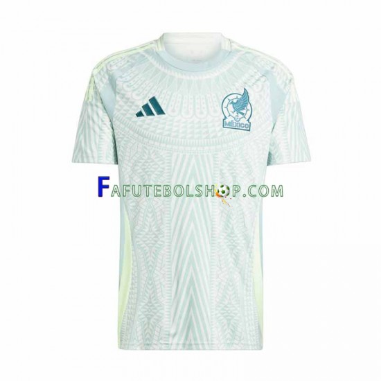 Camisa 2 México Copa America 2024 manga curta ,Masculino