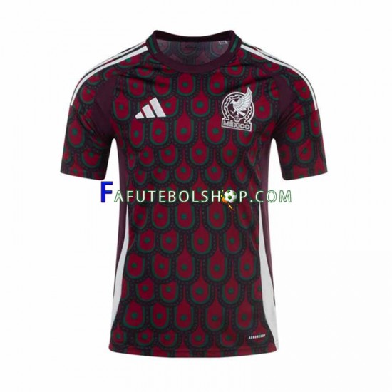 Camisa 1 México Copa America 2024 manga curta ,Masculino