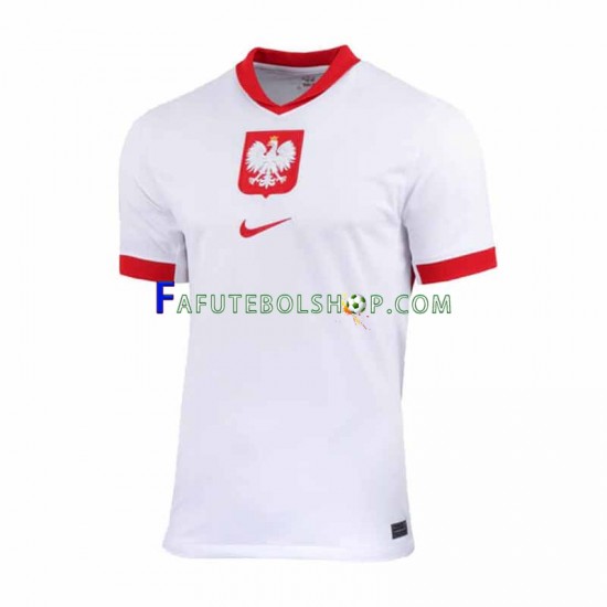 Camisa 1 Polônia 2024 manga curta ,Masculino