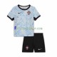 Camisa 2 Portugal Euro 2024 manga curta ,infantil