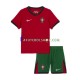 Camisa 1 Portugal Euro 2024 manga curta ,infantil