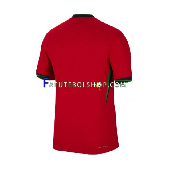 Camisa 1 Portugal Euro 2024 manga curta ,Masculino