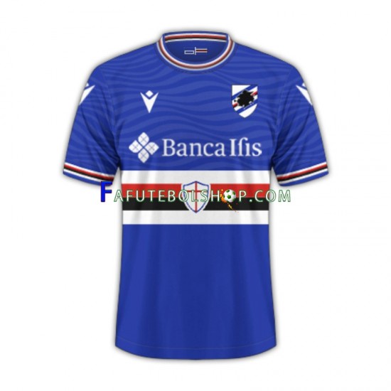 Camisa 1 Sampdoria 2023-2024 manga curta ,Masculino