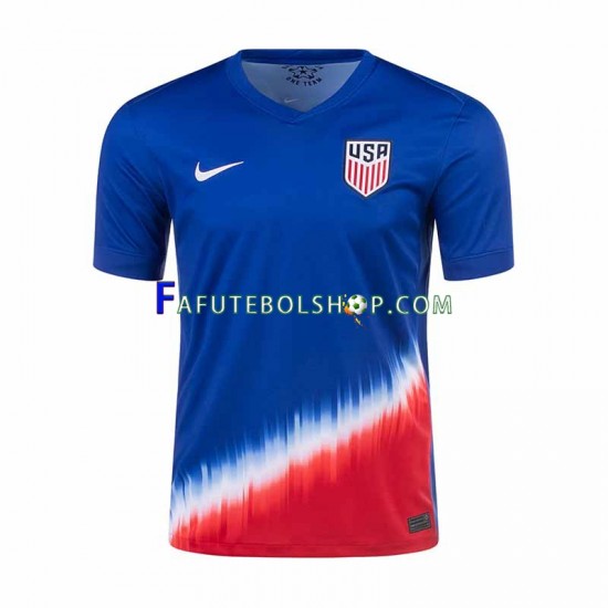 Camisa 2 Estados Unidos 2024 manga curta ,Masculino