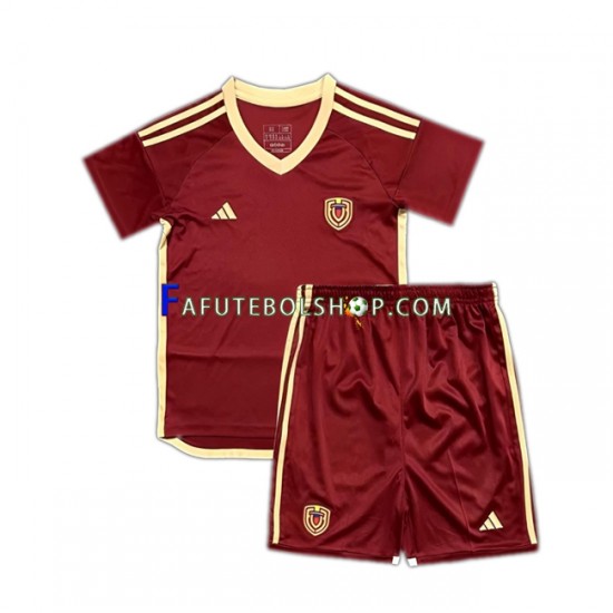 Camisa 1 Venezuela Copa America 2024 manga curta ,infantil