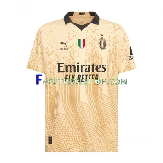 Camisa Goleiro 1 AC Milan Special 2022-2023 manga curta ,Masculino