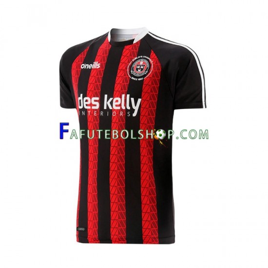 Camisa 1 Bohemians 2023 manga curta ,Masculino