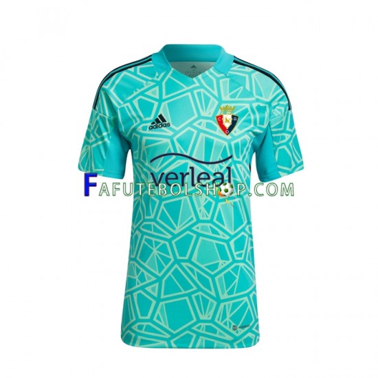 Camisa Goleiro 2 CA Osasuna 2022-2023 manga curta ,Masculino