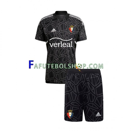 Camisa Goleiro 1 CA Osasuna 2022-2023 manga curta ,infantil