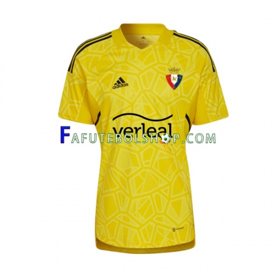 Camisa Goleiro 3 CA Osasuna 2022-2023 manga curta ,Masculino