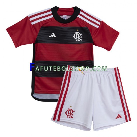 Camisa 1 CR Flamengo CR 2023-2024 manga curta ,infantil