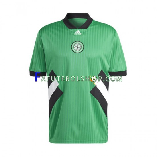 Camisa 1 Celtic Icon Retrô 2022-2023 manga curta ,Masculino