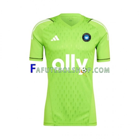 Camisa Goleiro 1 Charlotte FC 2023-2024 manga curta ,Masculino