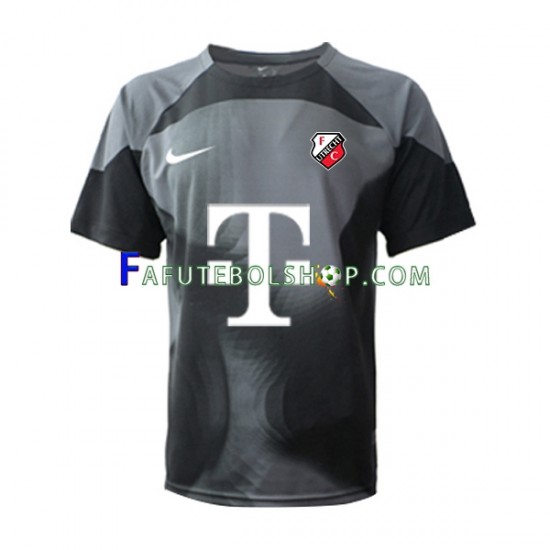 Camisa Goleiro 1 FC Utrecht 2022-2023 manga curta ,Masculino