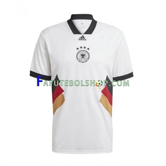 Camisa 1 Alemanha Icon Retrô 2022-2023 manga curta ,Masculino