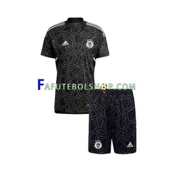 Camisa Goleiro 3 HJK Helsinki 2022-2023 manga curta ,infantil