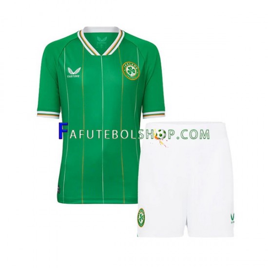 Camisa 1 Irlanda 2023 manga curta ,infantil