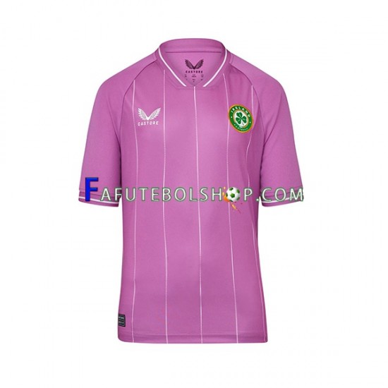 Camisa Goleiro 1 Irlanda 2023 manga curta ,Masculino