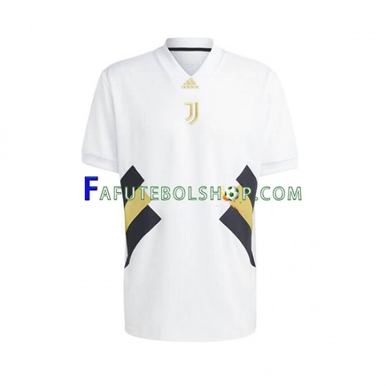 Camisa 1 Juventus Icon Retrô 2022-2023 manga curta ,Masculino