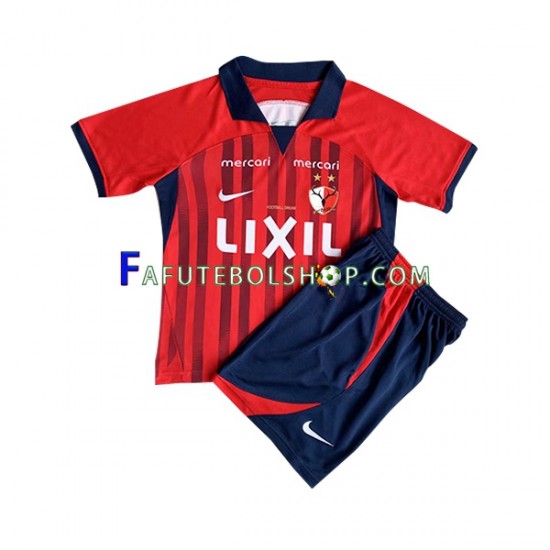 Camisa 1 Kashima Antlers 2023 manga curta ,infantil