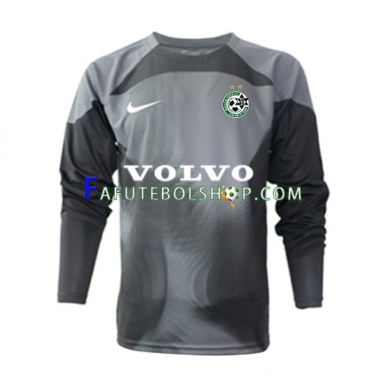 Camisa Goleiro 1 Maccabi Haifa 2022-2023 manga longa ,Masculino