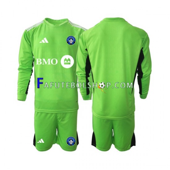 Camisa Goleiro 1 Montreal Impact 2023-2024 manga longa ,infantil