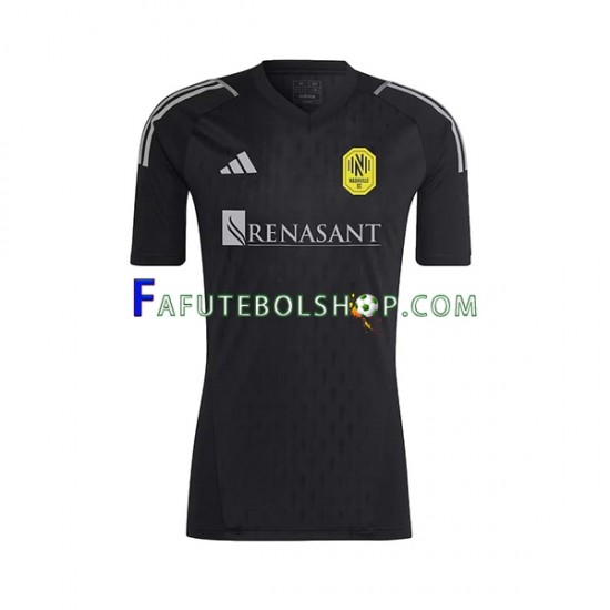 Camisa Goleiro 1 Nashville SC 2023 manga curta ,Masculino