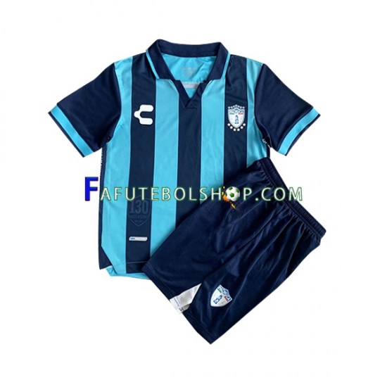 Camisa 1 Pachuca 130 Anniversary 2022-2023 manga curta ,infantil