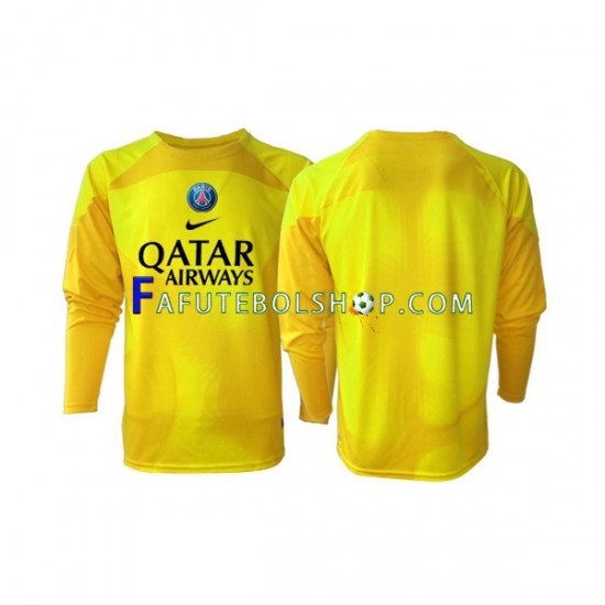 Camisa Goleiro 3 Paris Saint Germain 2022-2023 manga longa ,Masculino