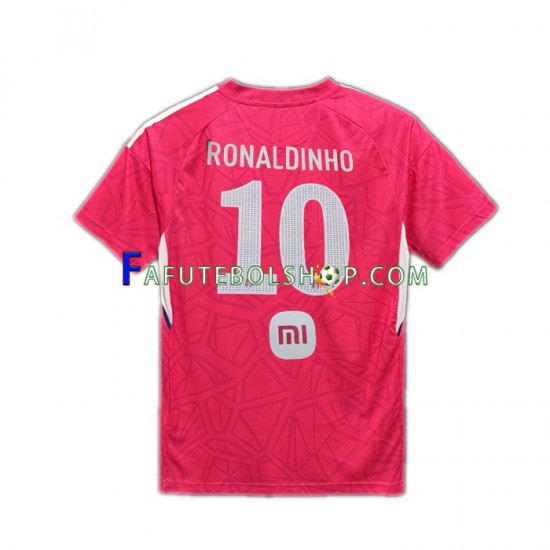 Camisa 1 Porcinos RONALDINHO 10 2023 manga curta ,Masculino